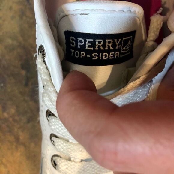 Sperry Women’s Slid-on Top Slider Seacoast White Size 1M - Picture 7 of 8